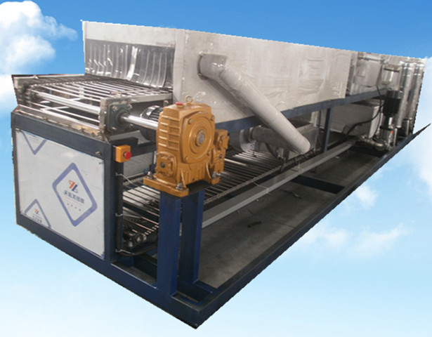 壓鑄鋁制品通過式超聲波清洗機烘干段